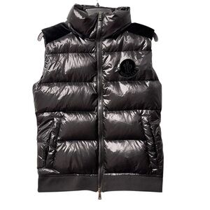 Moncler Genius 1952 Women’s Down Puffer Vest – Black (Size 1)
